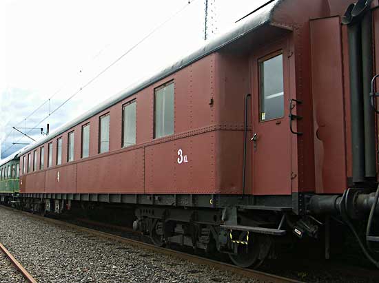 Personvagn SJ Co4c – B12 3307
