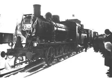 OKB E 6 i Gävle Södra 1 november 1926