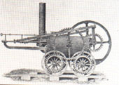 Trevethicks ånglok från 1804