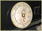 Lokskylt OKB E6