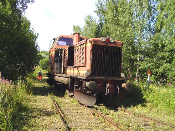 Rundgång på Svartvik nedre med T21 77